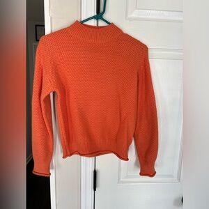 Girl M Orange Sweater